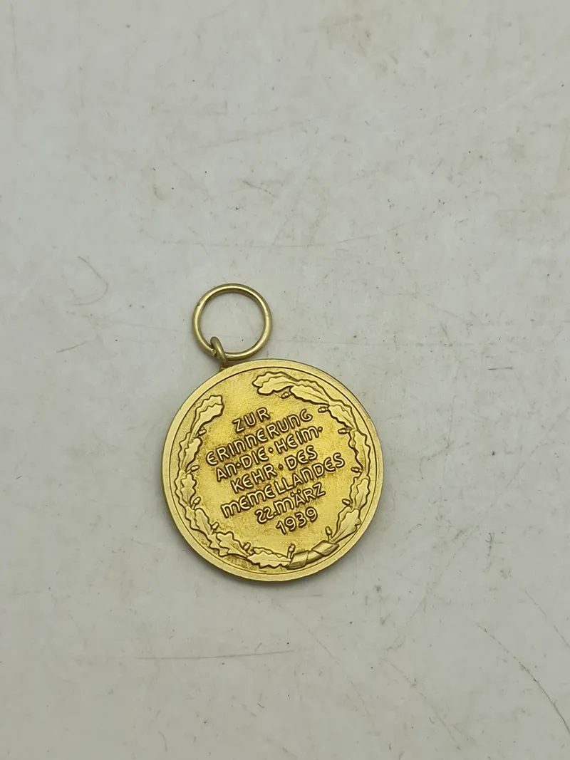 Medaille zur Erinnerung an die Heimkehr des Memellandes – Memelland - Original???