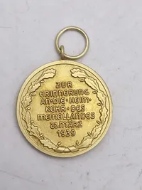 Medaille zur Erinnerung an die Heimkehr des Memellandes – Memelland - Original???