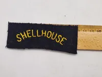 Sjælden original patch for den modstandsgruppe som holdte til på Shellhuset