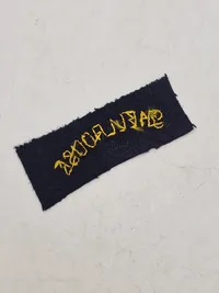 Sjælden original patch for den modstandsgruppe som holdte til på Shellhuset