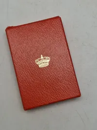 Originalt HJV anciennitetstegn af sterlingsølv