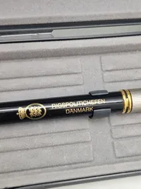 Kuglepen med teksten “Rigspolitichefen Danmark”