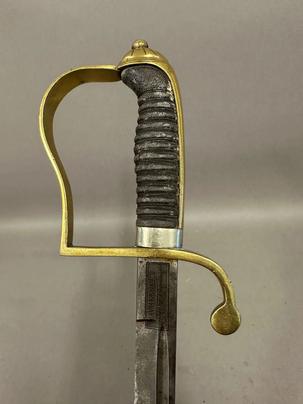 Original Dansk medel 1910 sabel
