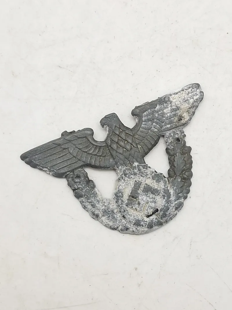 Originalt tysk politi cap badge - ww2