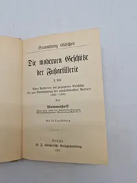 Die modernen Geschüße der Fußartillerie