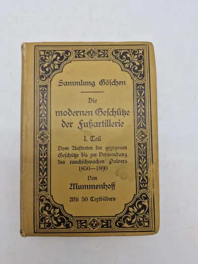 Die modernen Geschüße der Fußartillerie