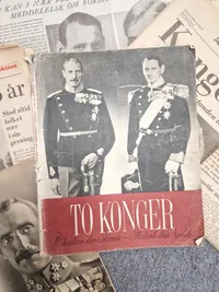 Lot diverse blade og aviser - originalt og genoptryk