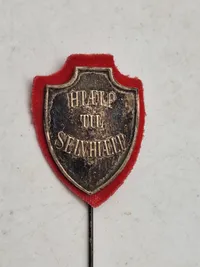 Sjælden original nål fra Afholdsbevægelsen - start 1900 tallet