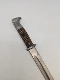 Original tysk udgangsbajonet (Politi) med mangler/modificeringer