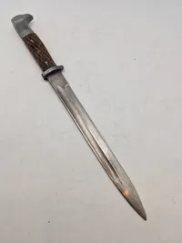 Original tysk udgangsbajonet (Politi) med mangler/modificeringer