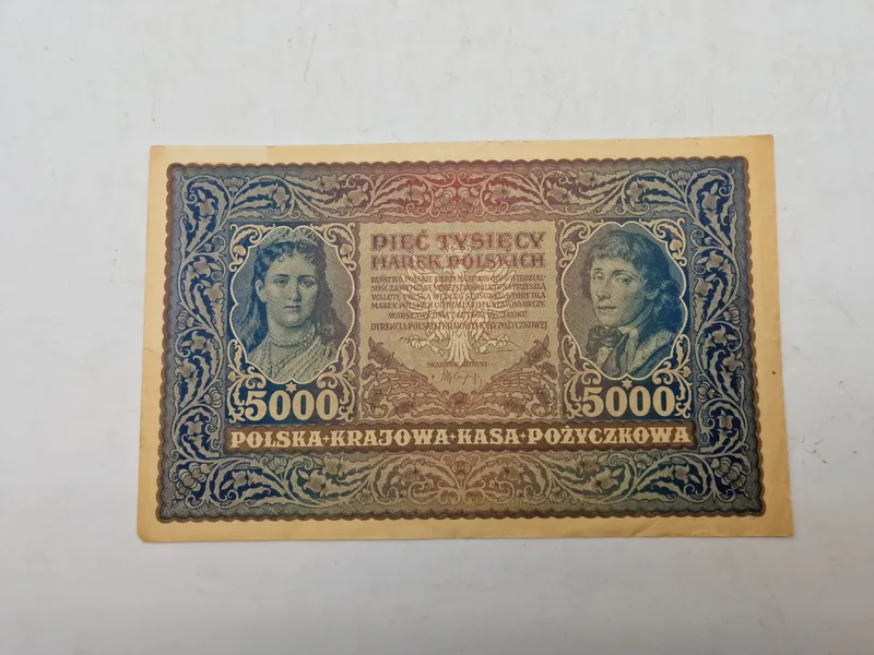Original polsk seddel