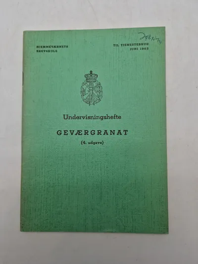 Undervisningshæfte Geværgranat