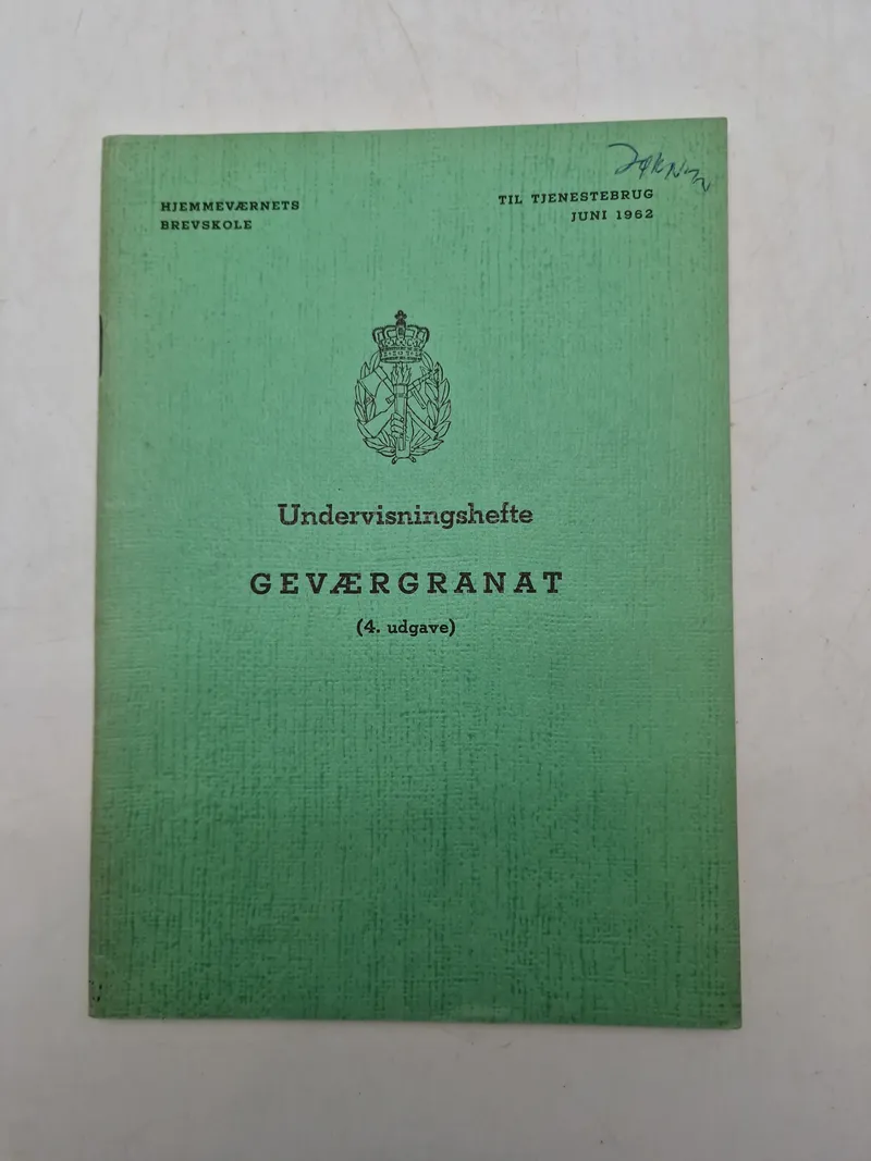 Undervisningshæfte Geværgranat