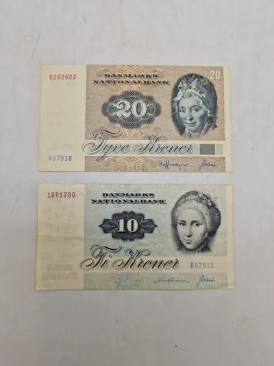 Originale danske sedler
