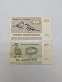 Originale danske sedler