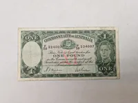Original australsk seddel
