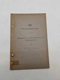 Hærens tekniske Korps

Bestemmelser for Vedligeholdelse m. v. af Gasmaskemateriel