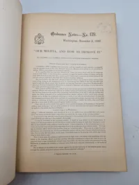 ORDNANCE NOTES

N 116 to 167, 1

ORDNANCE OFFICE.

WAR DEPARTMENT,

Washington, D. C.