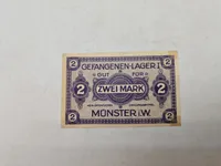 Original 2 mark ww1 Kriegsgefangenenlager Münster