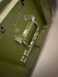 Original kasse til blind M54 håndgranater