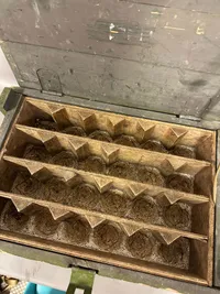 Original kasse til blind M54 håndgranater