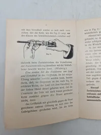 Die

Selbstlade-Pistole „PARABELLUM“

Deutsche Waffen- und Munitionsfabriken Berlin.