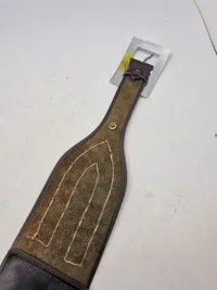 Originalt Vintage Argentina Gaucho Leather belt - prydet med mønter og pynt
