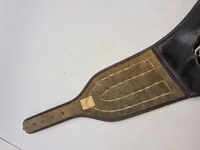 Originalt Vintage Argentina Gaucho Leather belt - prydet med mønter og pynt