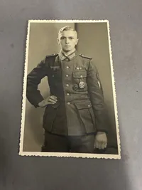 Originalt Tysk foto med ordner