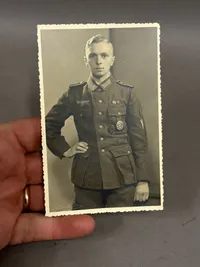 Originalt Tysk foto med ordner