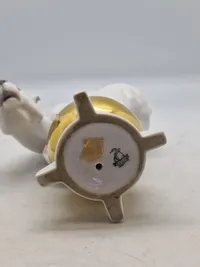 polar bear on a gold ball, design attributed to Karl Tutter; Neue Porzellanfabrik Tettau, ca 1920-37 - sjælden