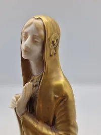 Original porcelænsfigur forstillende Madonna, ca 1930
