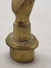 HK stempel af messing