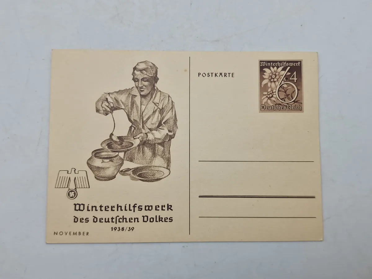 Originalt WHW postkort - ww2