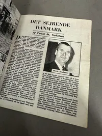Sjældent originalt nedkastet Engelsk propaganda forklædt som Julekatalog for at snyde Tyskerne