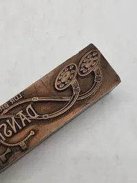 Ekstremt sjælden reklame stempel for Lurpak smør