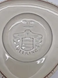 Original Palshus plakette med reklame for Herning Chokolade