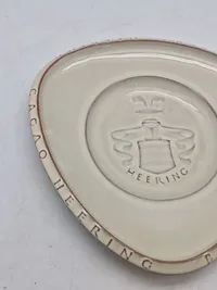 Original Palshus plakette med reklame for Herning Chokolade