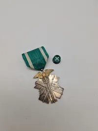 Original WWII Japanese Order of the Golden Kite 7th Class with Case & Rosette