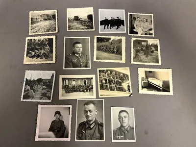 Samling originale Tysk fotos