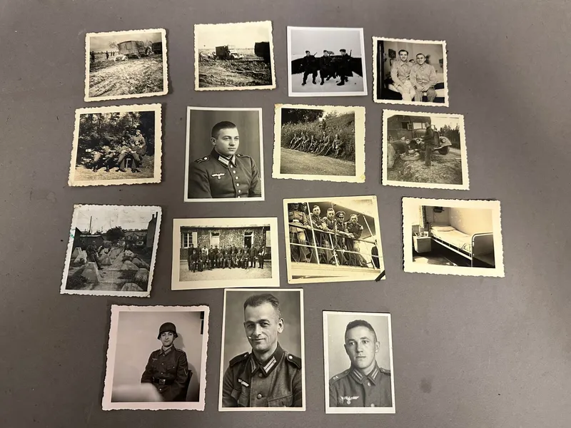 Samling originale Tysk fotos