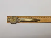 Veludført brevåbner - til minde om genforeningen 1920