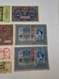 Samling originale pengesedler
