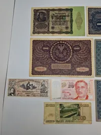 Samling originale pengesedler