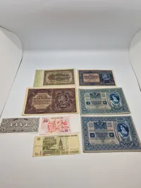 Samling originale pengesedler