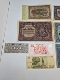 Samling originale pengesedler