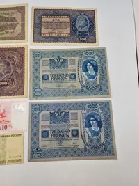 Samling originale pengesedler