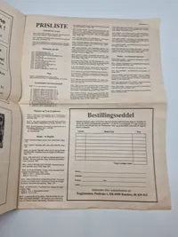 Originalt eks af den danske  nazistiske avis “Fædrelandet”