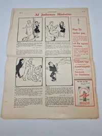 Originalt eks af den danske  nazistiske avis “Kamptegnet”