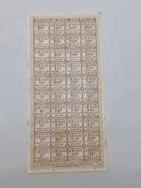 Original brasiliansk pengeseddel